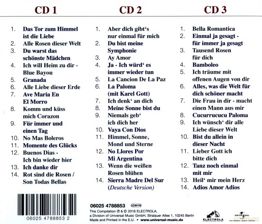Semino Rossi: Bella Romantica [3CD]