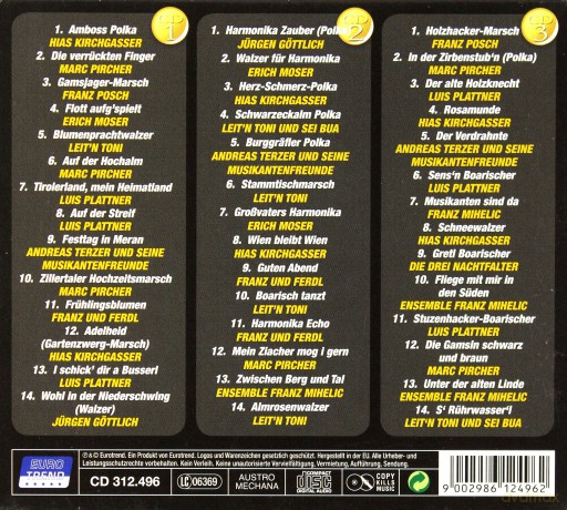 Goldene Harmonika Hits [BOX] [3CD]