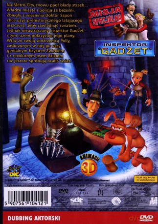 Inspektor Gadżet: Misja specjalna (Animacja 3D) [DVD]