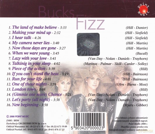 Bucks Fizz: Platynowa Kolekcja Seria [CD]