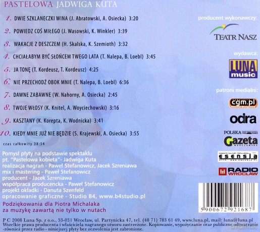 Pastelowa (digipack) [CD]