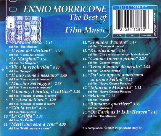Ennio Morricone: Best Of [CD]