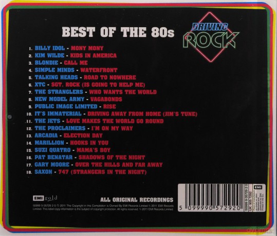 Best of 80s - Driving Rock [CD]