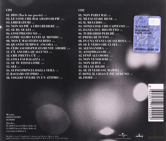 Biagio Antonacci: Best of Biagio Antonacci: 1989 [2CD]