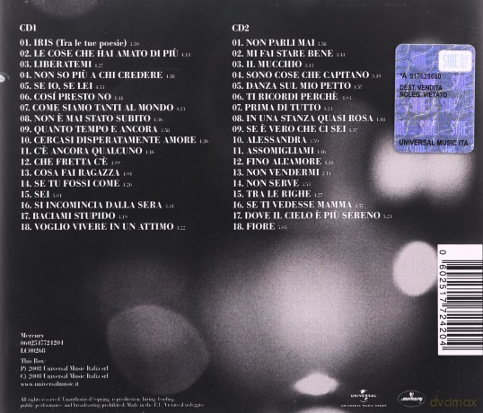 Biagio Antonacci: Best of Biagio Antonacci: 1989 [2CD]