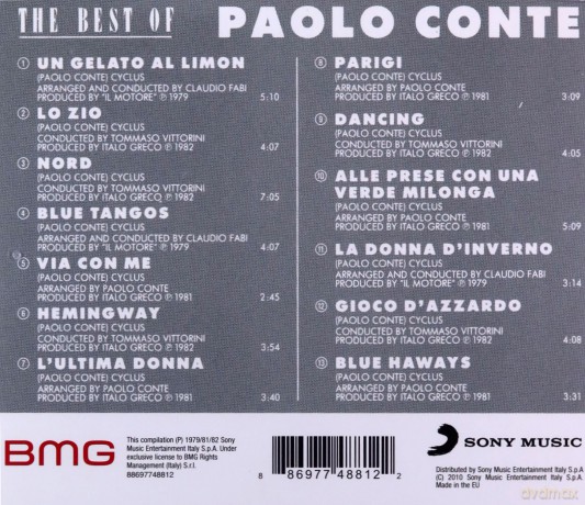 Paolo Conte: Best of Paolo Conte [CD]