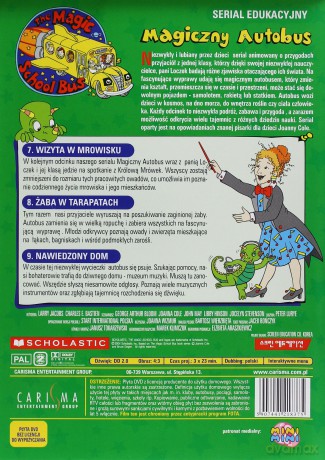 Magiczny autobus 3 (odcinki 7-9) [DVD]