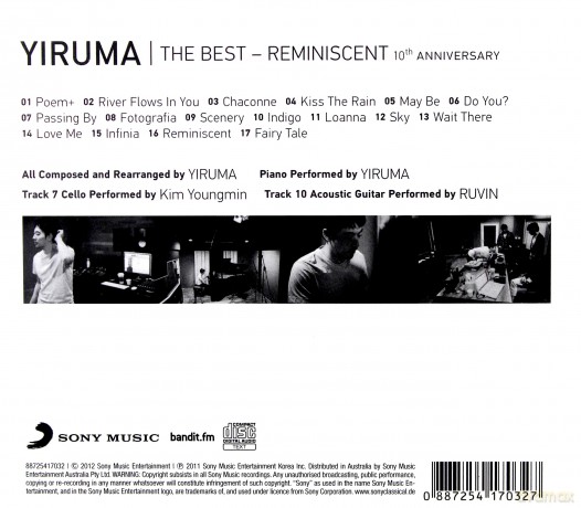 Yiruma: Best of Yiruma [CD]