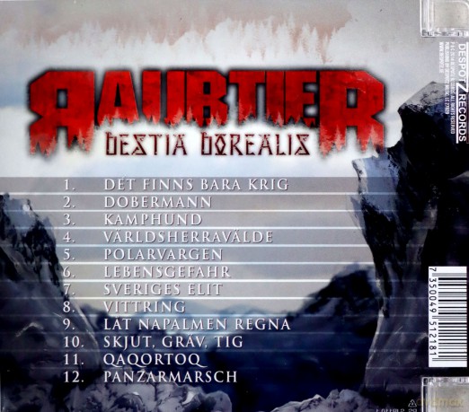Raubtier: Bestia Borealis [CD]