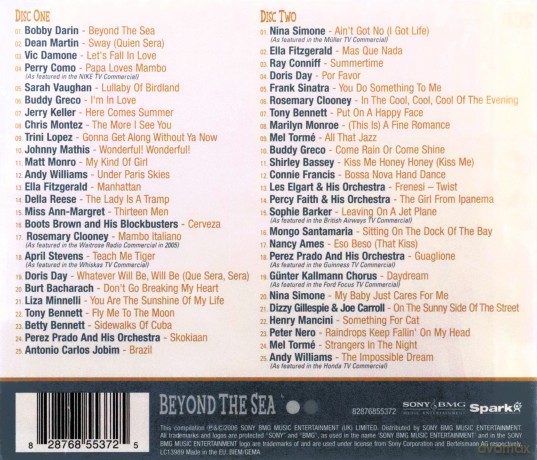 Beyond The Sea [CD]