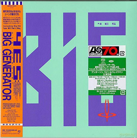 Yes: Big Generator [CD]