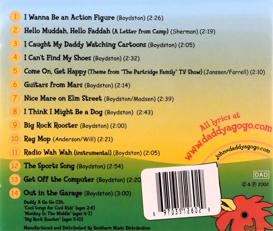 Daddy a Go Go: Big Rock Rooster [CD]