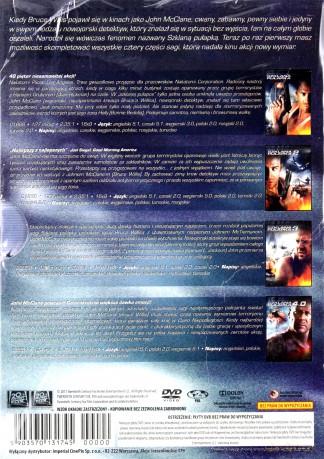 Szklana pułapka [BOX] [4DVD]