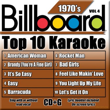 Billboard Top 10 Karaoke: 1970 4 [CD]