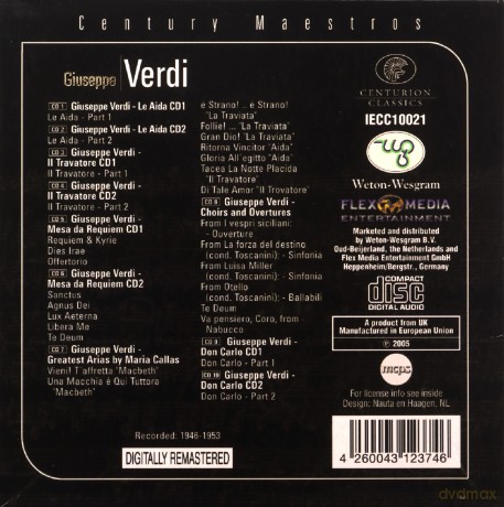 10cd Verdi Giuseppe [CD]