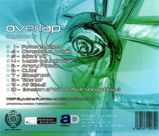 Overlap: Biosphere [CD]