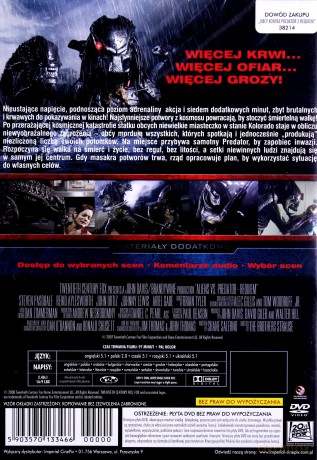 Obcy kontra Predator 2: Requiem wersja rozszerzona [DVD]