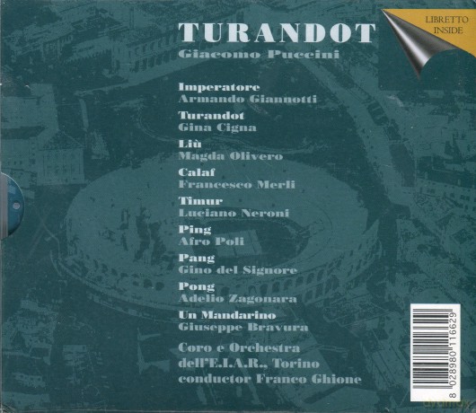 Puccini-Turandot [2CD]