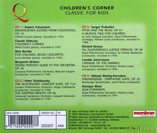 Children-S Corner [4CD]