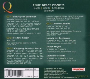 Four Great Pianist [4CD]