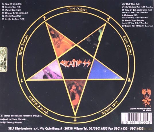 Death Ss: Black Mass [CD]