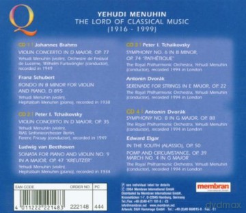 Menuhin Yehudi [4CD]