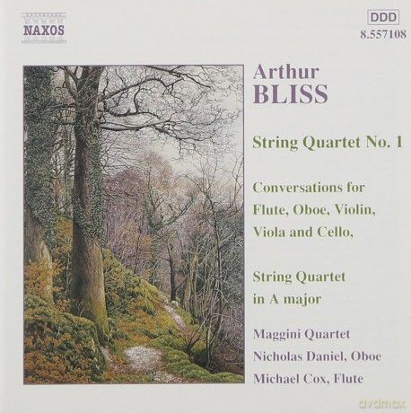 Arthur Bliss: Bliss: String Quartet No. 1 [CD]