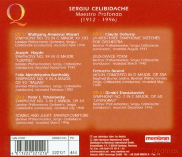 Sergiu Celibidache [4CD]