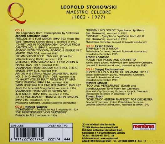 Stokowski L Maestro Celebre [4CD]