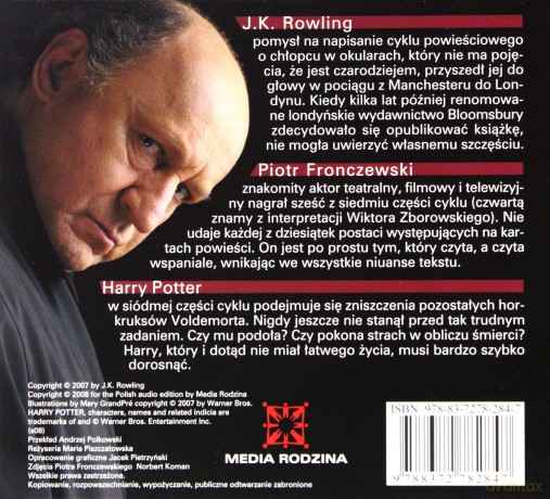 Harry Potter i Insygnia Śmierci - Joanne K. Rowling [AUDIOBOOK]