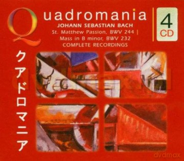 Bach Matthew Passion, Mass In B Minor [4CD]