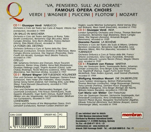 Famous Opera Choruc [4CD]