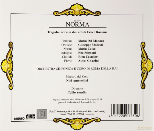 Bellini Norma [CD]