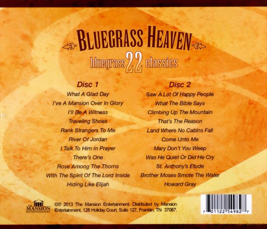 Bluegrass Heaven: Bluegrass Heaven [2CD]