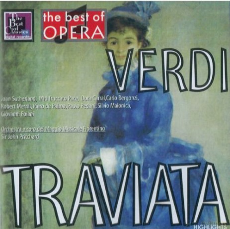 Verdi La Traviata [CD]