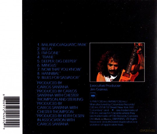 Carlos Santana: Blues for Salvador [CD]