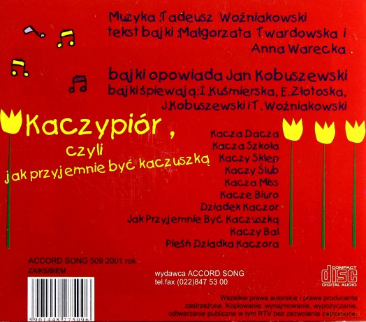 Kaczypiór,Czyli Jak Przyjemnie Być Kaczuszką [CD]
