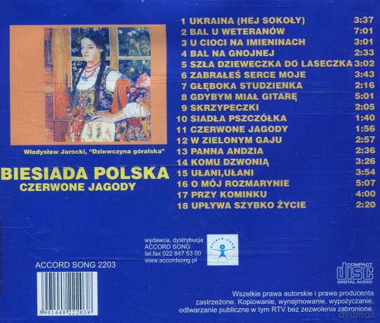 Biesiada Polska Czerwone Jagody [CD]
