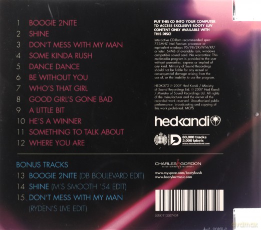 Booty Luv: Boogie 2nite [CD]