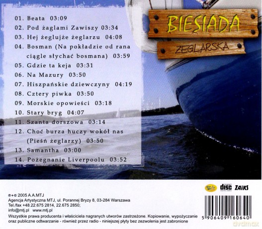 Biesiada Żeglarska [CD]