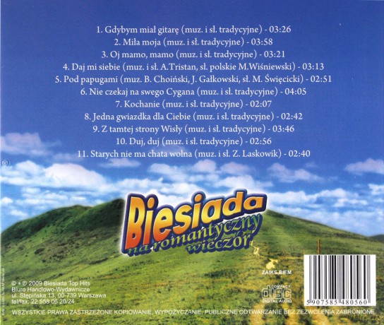 Biesiada Na Romantyczny Wieczór [CD]