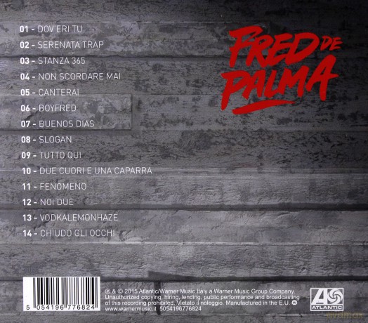 Fred De Palma: Boyfred [CD]