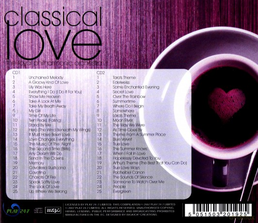 The  R P O: Love Songs [CD]