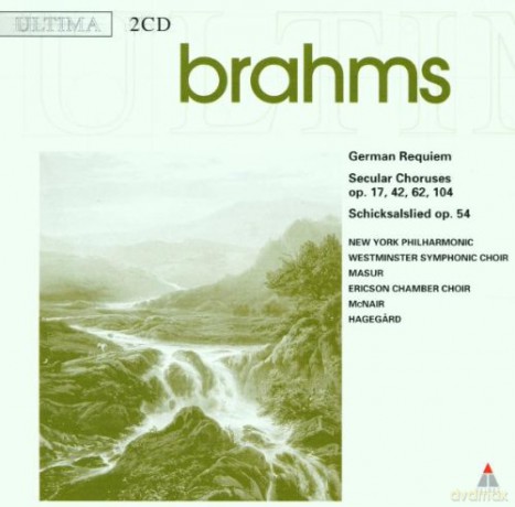 Sylvia Mcnair Hakan Hagegard: Brahms: German Requiem/secular Choruses/schicksalied [CD]