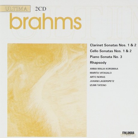 Korsimaa: Brahms: Rhapsody and Sonatas for Clarinet, Cello and Piano [CD]
