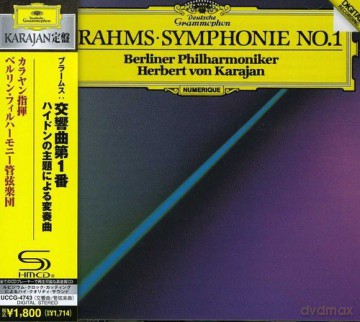 Herbert Von Karajan: Brahms: Symphony No. 1. Haydn-Variatio [CD]
