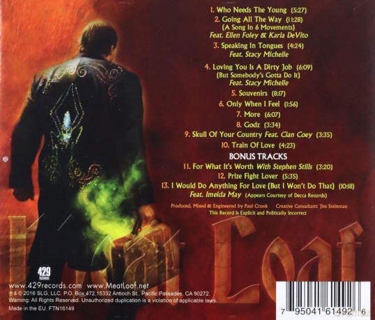 Meat Loaf: Braver Than We Are [CD]