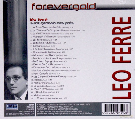 Leo Ferre: St Germain Des Pres  [CD]