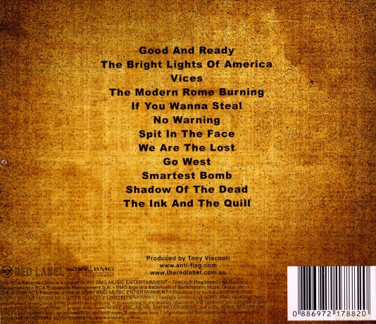 Anti-Flag: Bright Lights of America [CD]