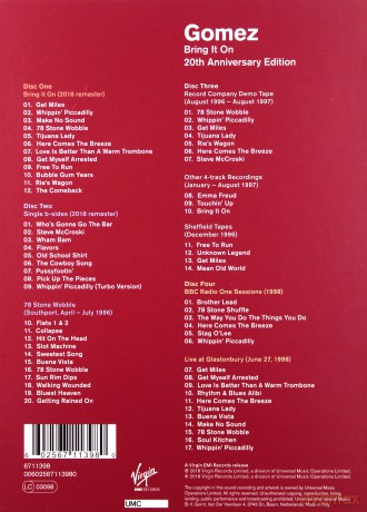 Gomez: Bring It On [4CD]